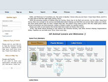 Tablet Screenshot of furrydate.com